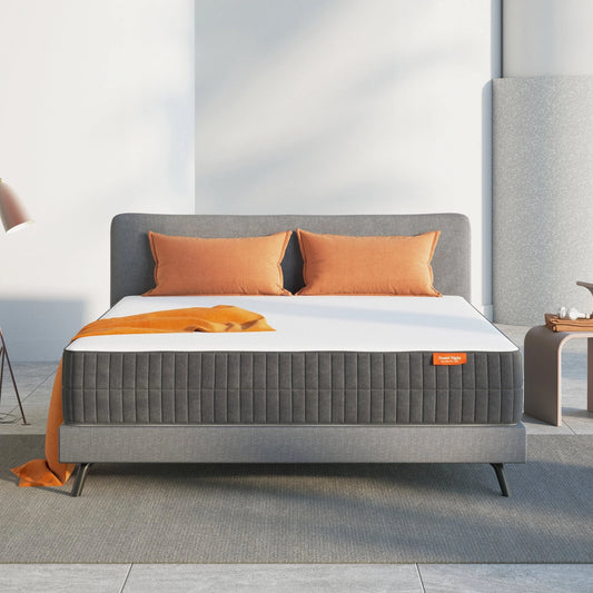 Sweetnight 10" Cool Gel Memory Foam Mattress with Zippered Cover Mattresses in a Box Medium Firm Mattress, Twin