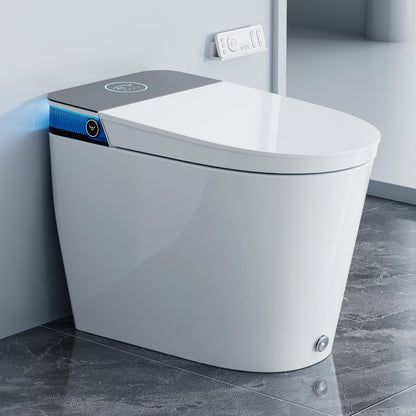 HOROW T38 Bidet SmartToilet with Built-in Water Tank,adjustable heated seat Mood Light 12'' Rough In
