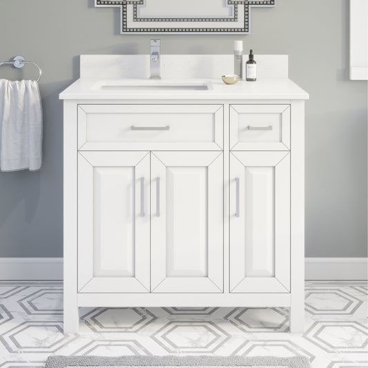 Thomson Bath Vanity by Studio Bathe in White