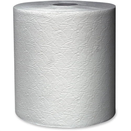 Scott Hard Roll Towels 8" x 425 ft - White - Paper - Absorbent, Nonperforated - 12/Carton