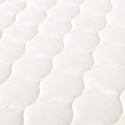Whisper Organics 100% Cotton Organic Mattress Protector, 300TC Mattress Pad, Queen size, Ivory