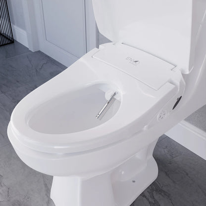 TL-AZEB105B Dive Smart Electric Bidet Toilet Seat with Remote Control, Heated Seat in White