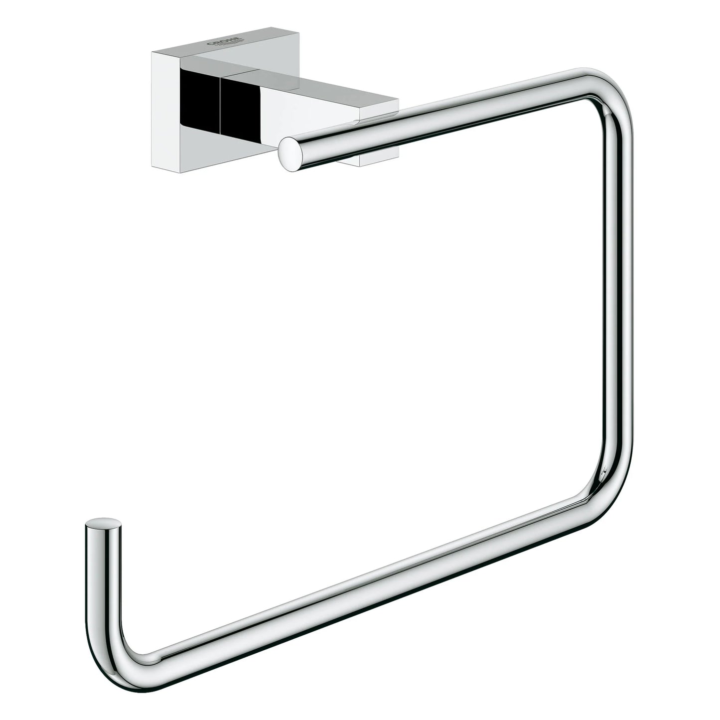 Grohe Essentials Cube 405102431 8" Towel Ring in Matte Black