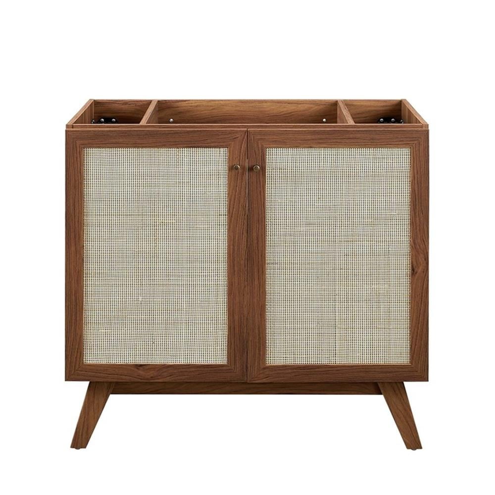 Modway Soma 36°?Bathroom Vanity Cabinet (Sink Basin Not Included) in Walnut