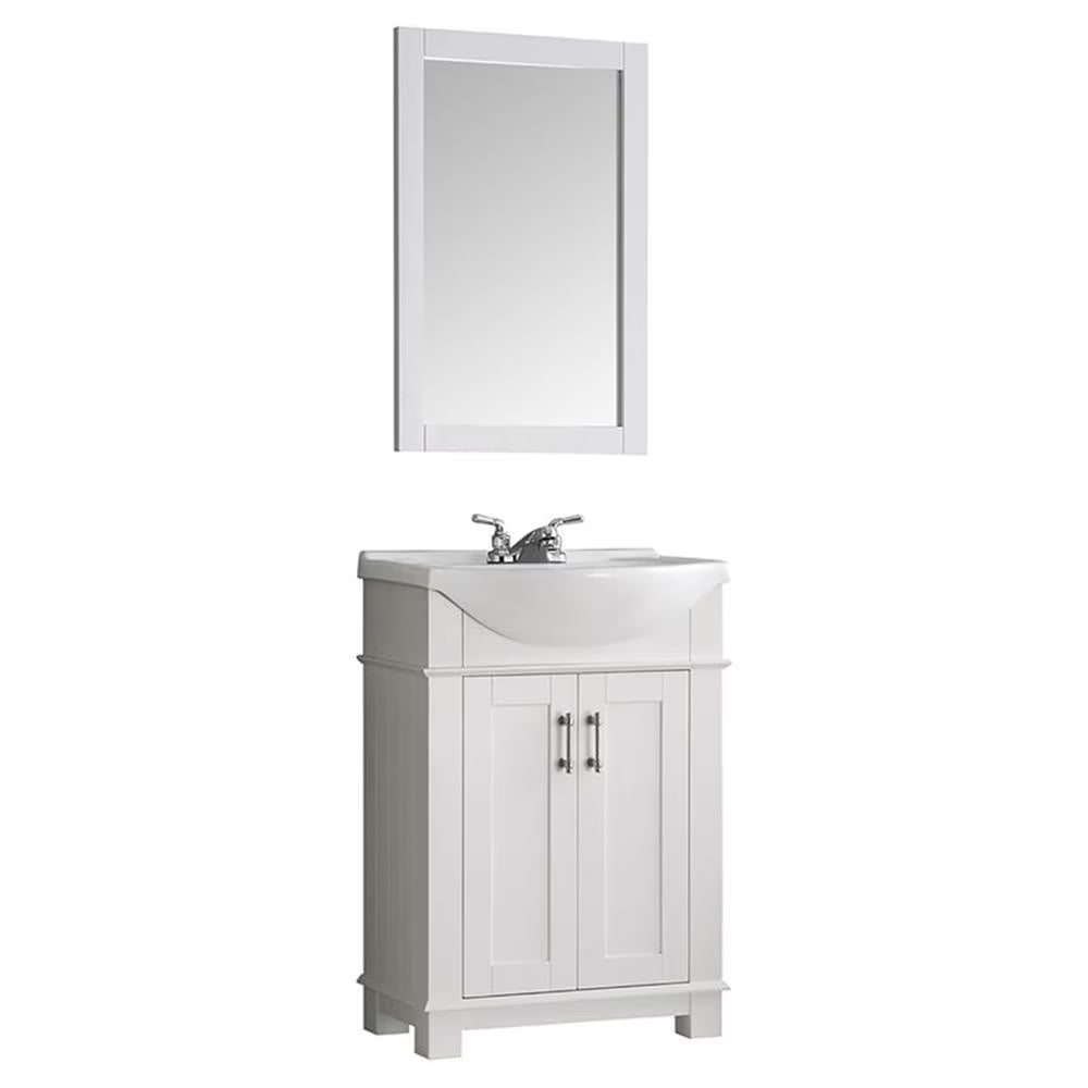 Fresca Hartford 24" White Traditional Bathroom Vanity