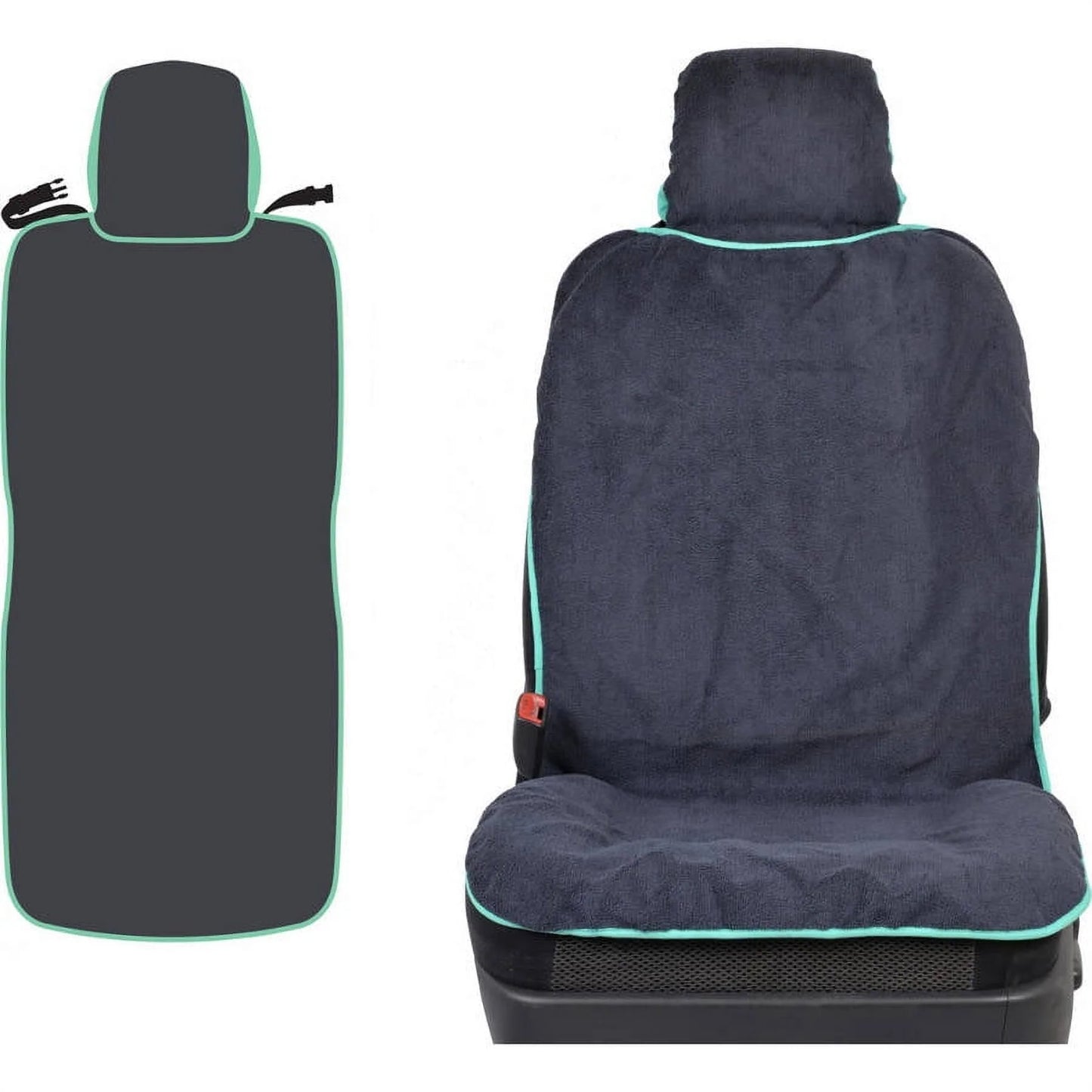 BDK UltraFit Sweat Towel Auto Seat Cover for Yoga Running CrossFit Workout Athletes (3 Colors)