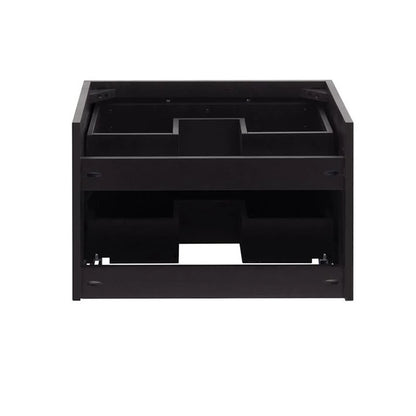 Fresca Lucera 24" White Wall Hung Vessel Sink Modern Bathroom Cabinet