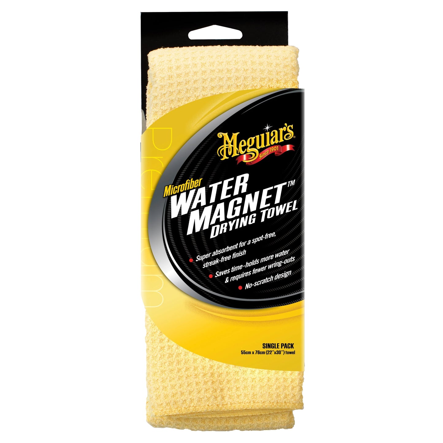 Meguiar's Water Magnet Microfiber Drying Towel, X2000, 1 Pack