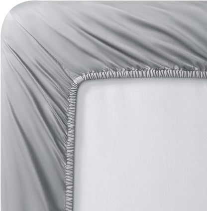 Vera Wang 800 Collection Bed Sheet Set - 800 Thread Count, Silky Smooth Wrinkle-Resistant Bedding, Queen, Grey Steel Grey Queen