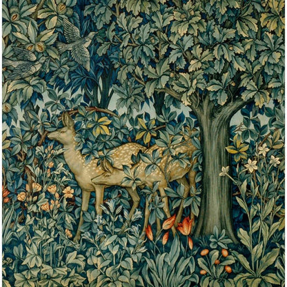 CafePress - William Morris Greenery - King Duvet Cover, Printed Comforter Cover, Unique Bedding,