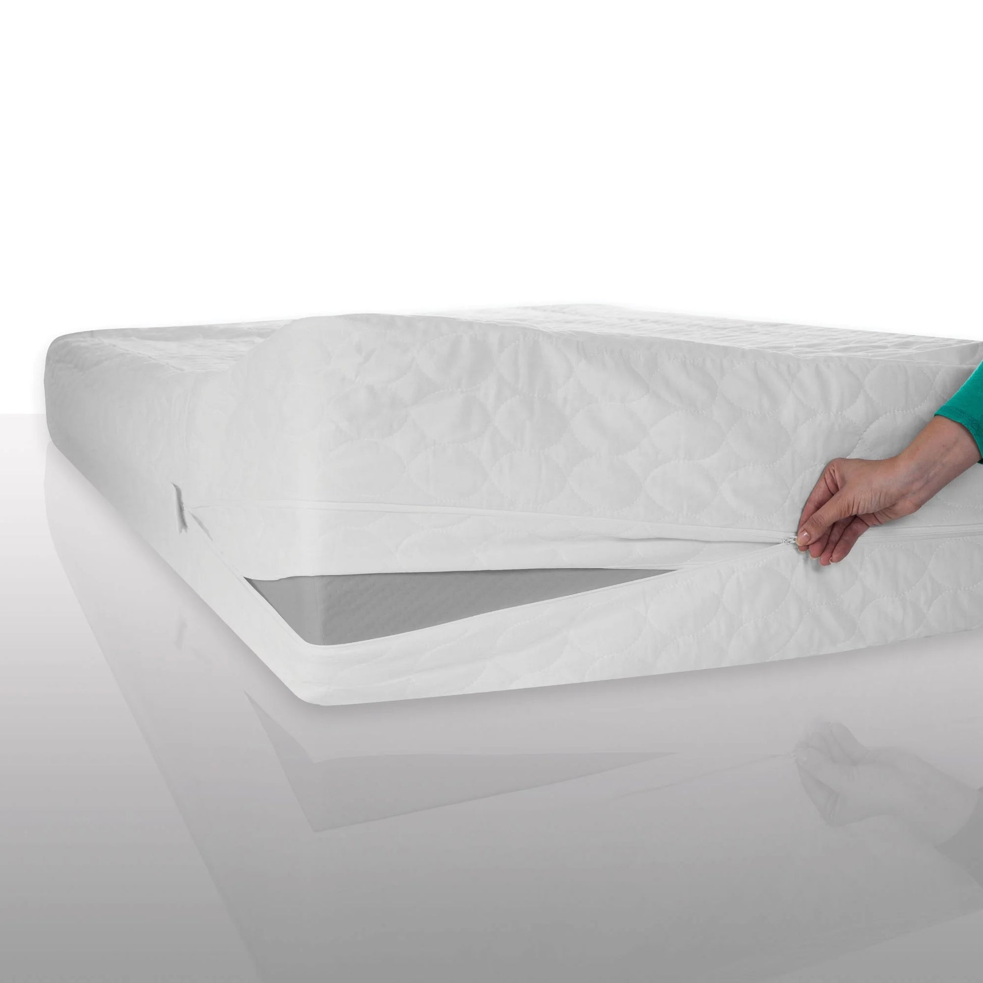Remedy Bed Bug Dust Mite Cotton Mattress & Pillow Protector-Full