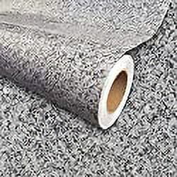 Instant Granite Countertop Vinyl Laminate Sheet | Peel & Stick | Durable Self-Adhesive Paper Roll Resists Heat, Stains, Water | Kitchen & Bath | 36° x 144° (3' x 12') | Marble Design | Luna Pearl