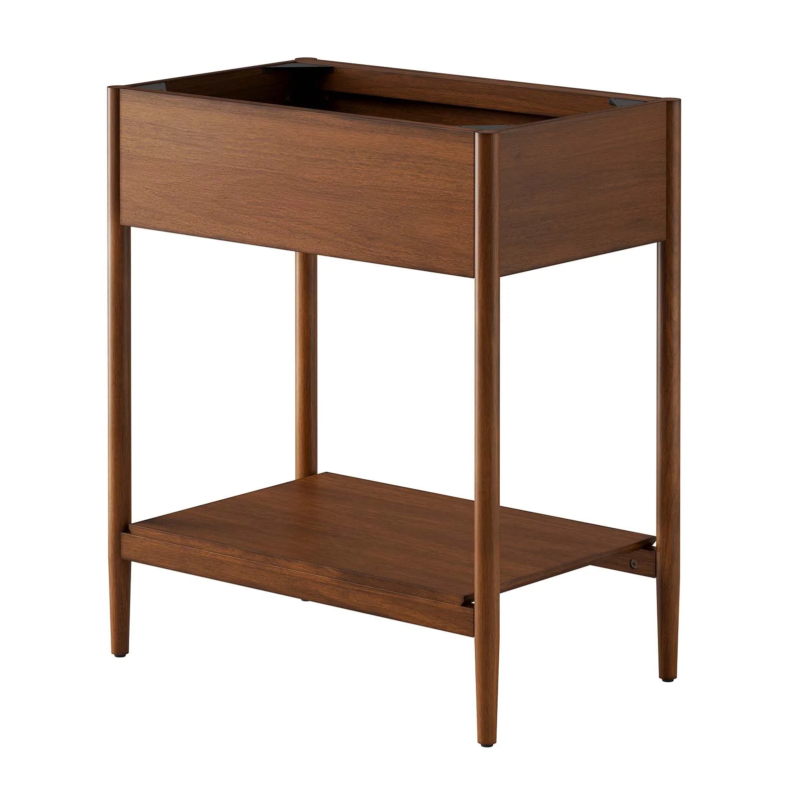 Modway Zaire 30" Bathroom Vanity Cabinet (Sink Basin Not Included) in Walnut