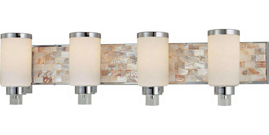 4 Light Contemporary Bath Vanity In Contemporary Style 8.25 Inches Tall By 34 Inches Wide Minka Lavery 3244-77
