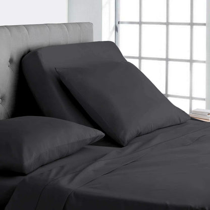 Top Split-King: Adjustable King Bed Sheets - 4PC Bed Sheet Set - 100% Egyptian Cotton - 800 Thread Count - 15 Inch Deep Pocket, Top Split King, Navy Blue Solid - Split Down 28 inches from The top