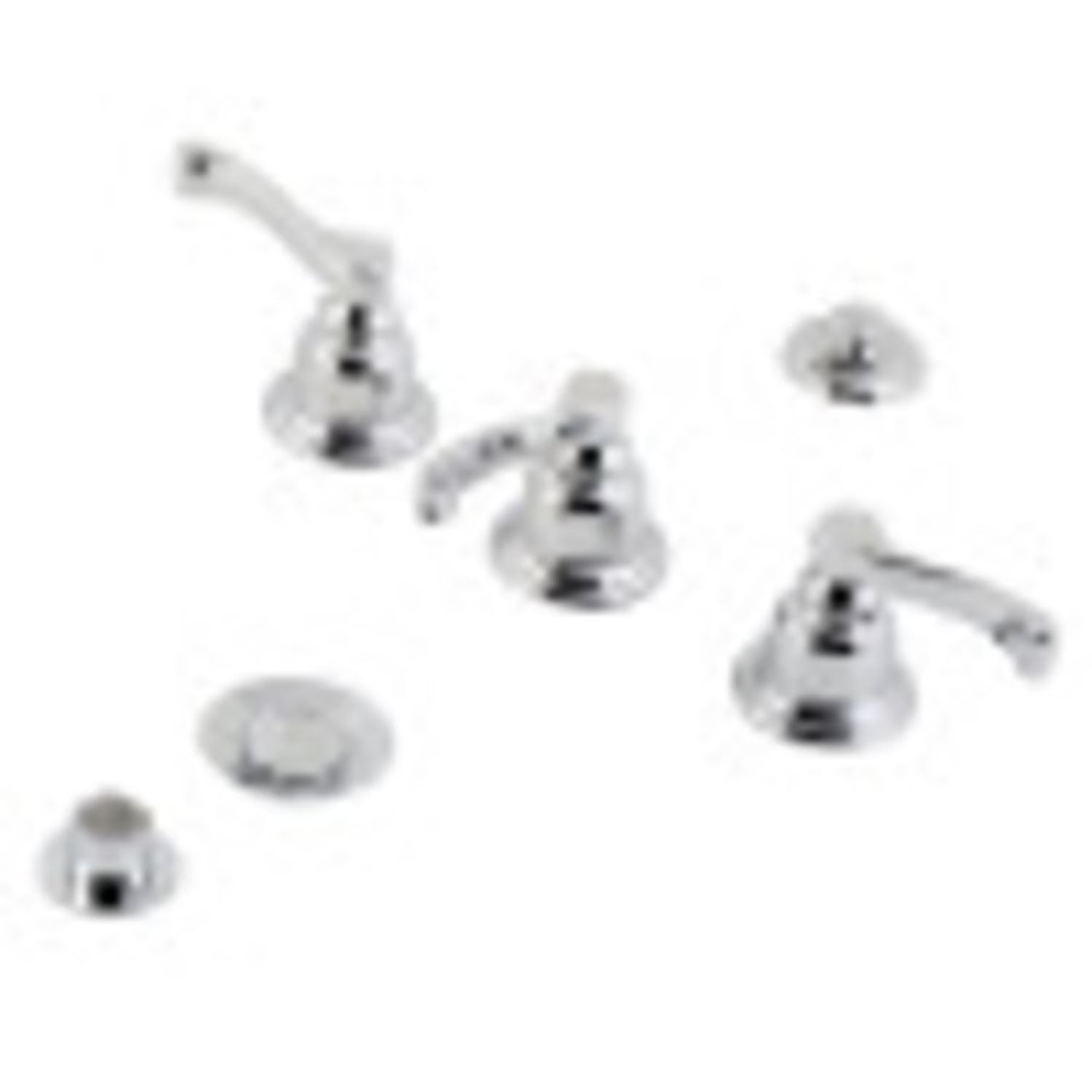 Kingston Brass KB328FL Bidet Faucet, Brushed Nickel