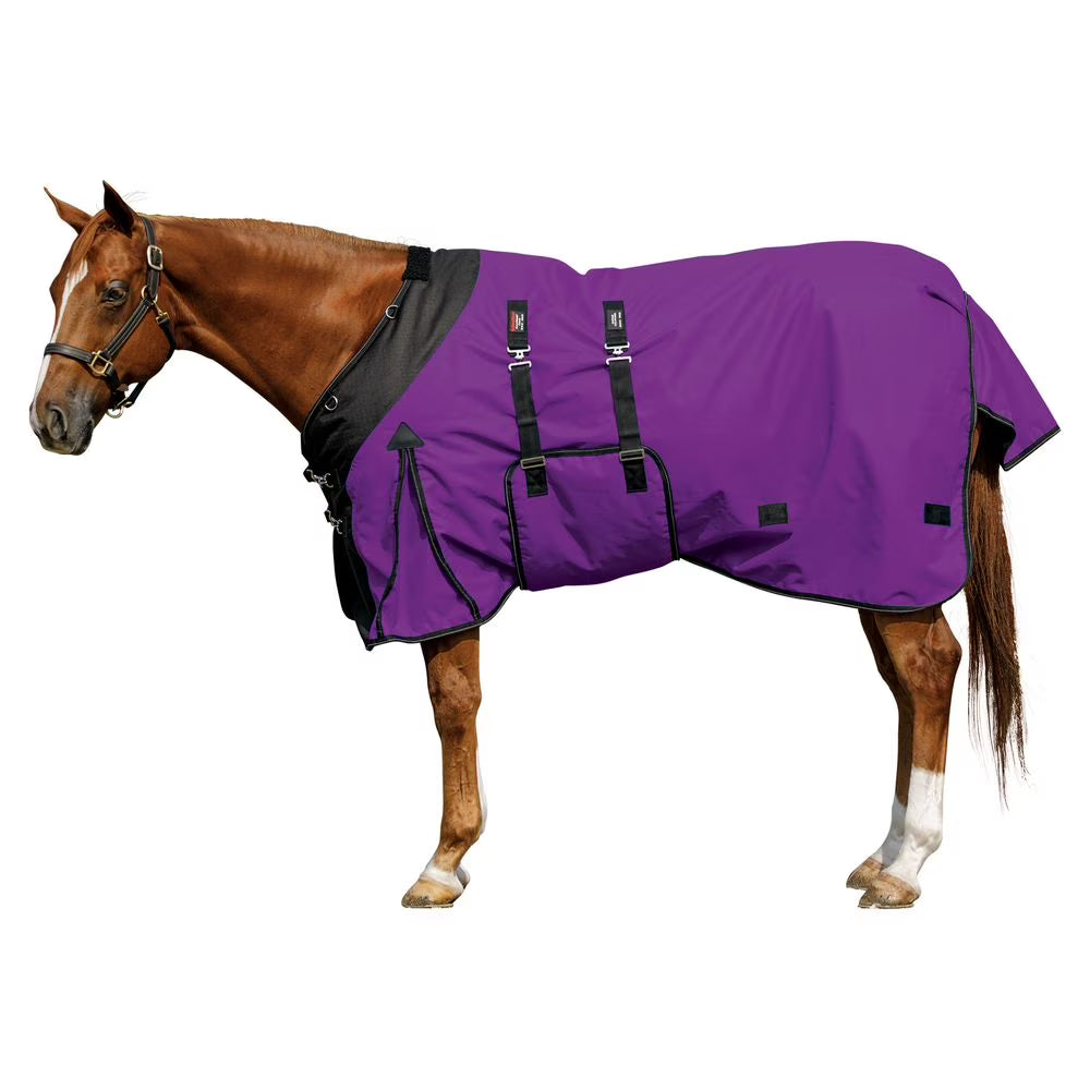 STORM SHIELD Classic II Medium Horse Turnout Blanket | Color Royal | Size 74