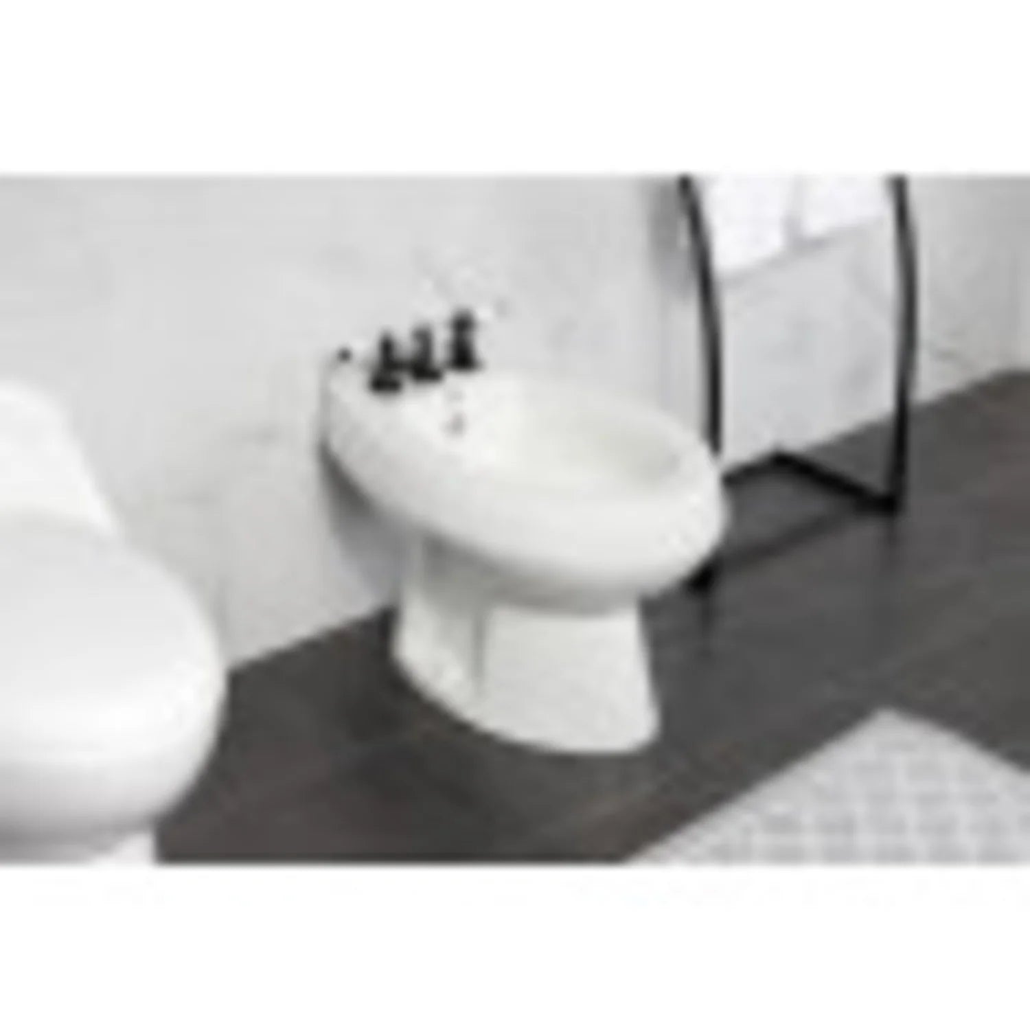 Kingston Brass KB320PL Victorian Three-Handle Bidet Faucet, Matte Black