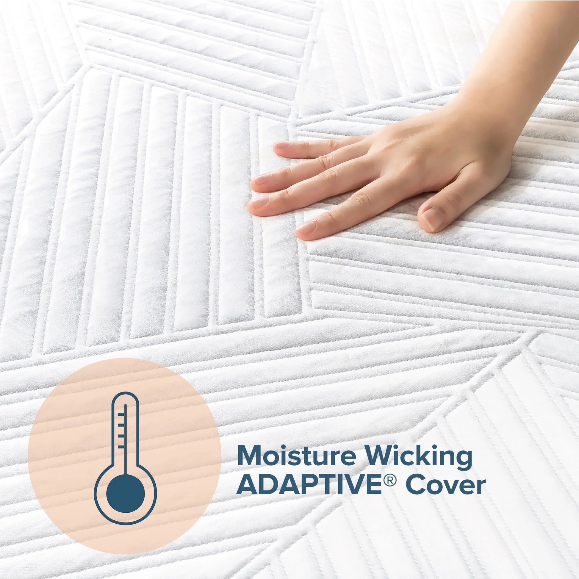 Zinus Cooling Copper ADAPTIVE® 10" Hybrid of Copper Memory Foam and Pocket Spring Mattress, Queen