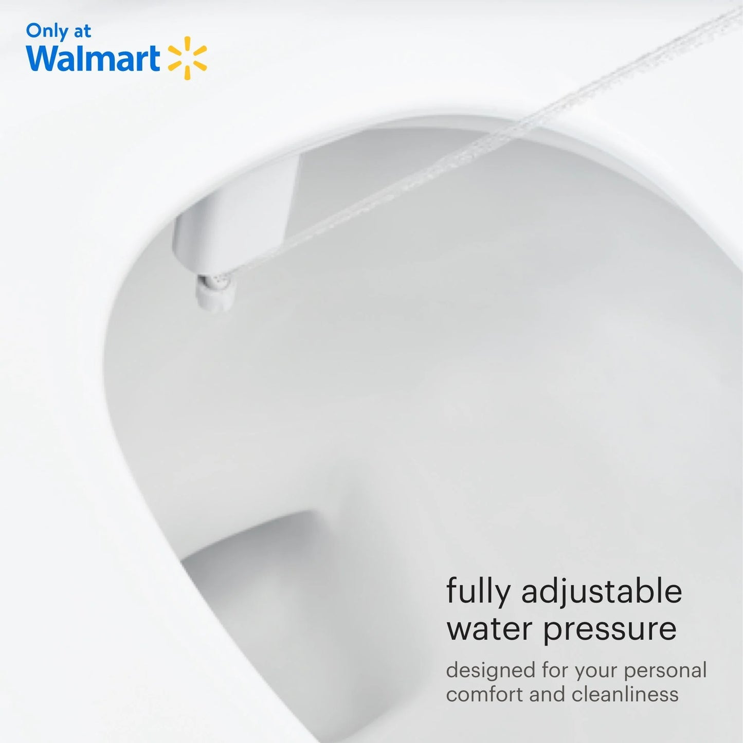 Brondell Rinslet Single Nozzle Ambient Temperature Bidet Attachment