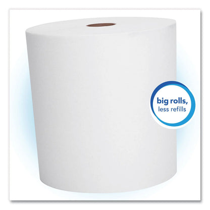Scott Essential High Capacity Hard Roll Towels for Business, 1.75" Core, 8 x 950 ft, White,6 Rolls/CT -KCC02000