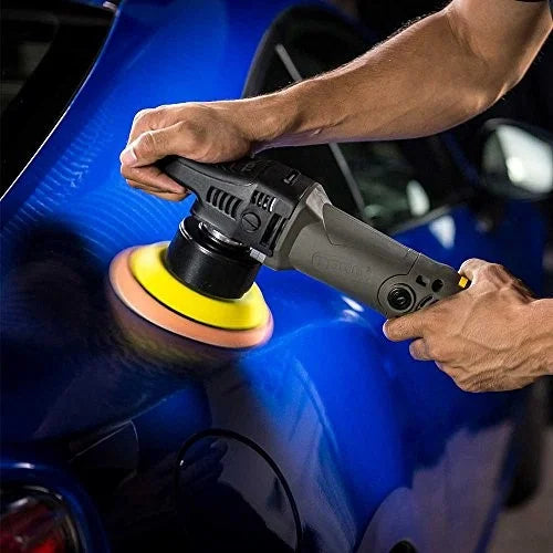 Chemical Guys BUF_209X TORQX Random Orbital Polisher, Complete Detailing Kit with Pads, Pad Cleaner & Conditioner, Towels (Safe for Cars, Trucks, SUVs, & More) 700W, Orbit 8mm - 12 Items