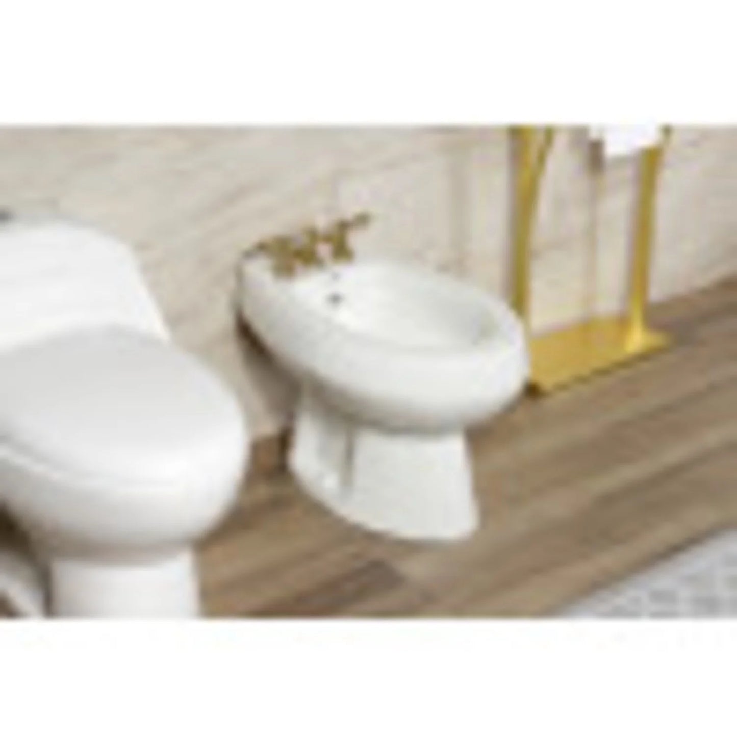 Kingston Brass KB327AL Victorian Three-Handle Bidet Faucet, Brushed Brass