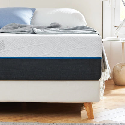 King Mattress, Madinog 12" King Size Memory Foam Mattress in a Box