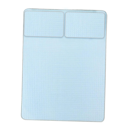 jicheng Cooling Mattress Pad Breathable Lightweight tress Topper Blue 1.5mx2.0m