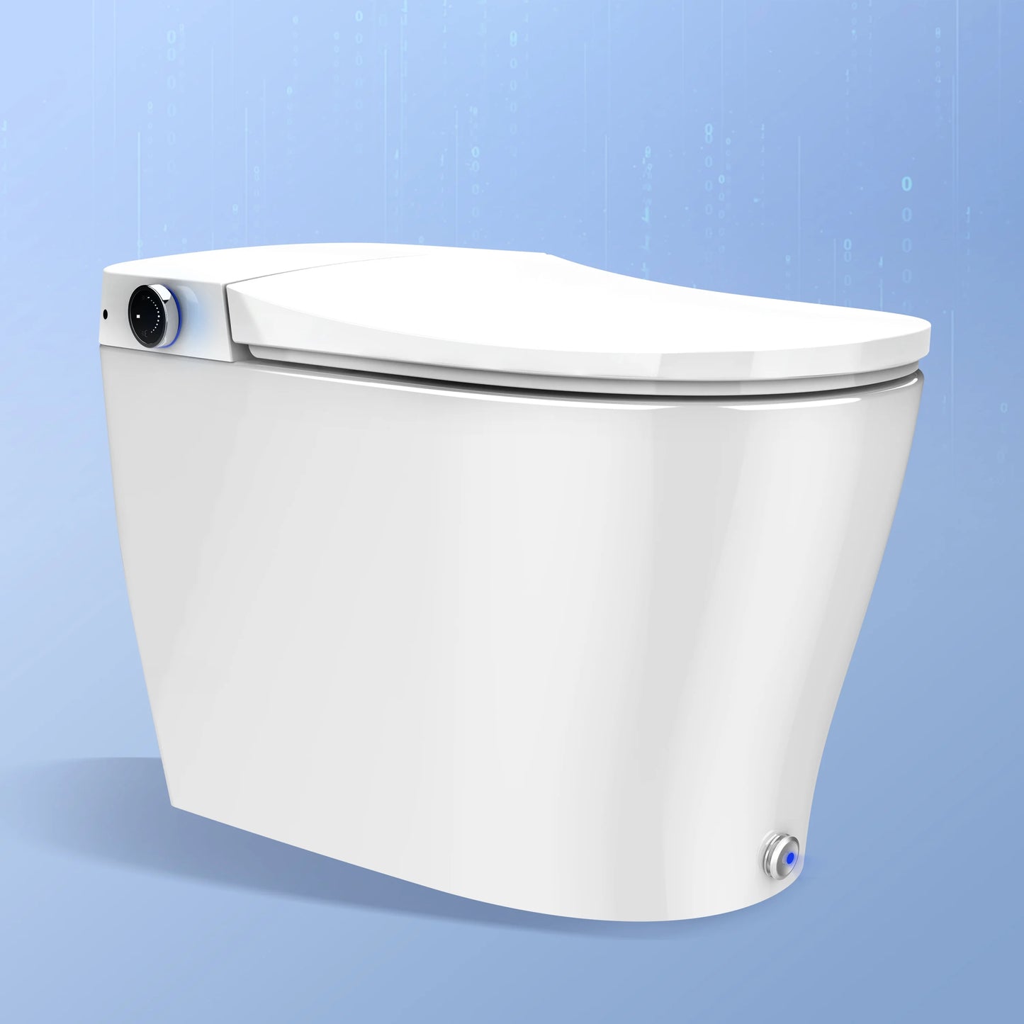 HOROW Luxury Smart Toilet, with Bidet Built-in, Automatic, Auto Open/close Lid, Heated Bidet Seat