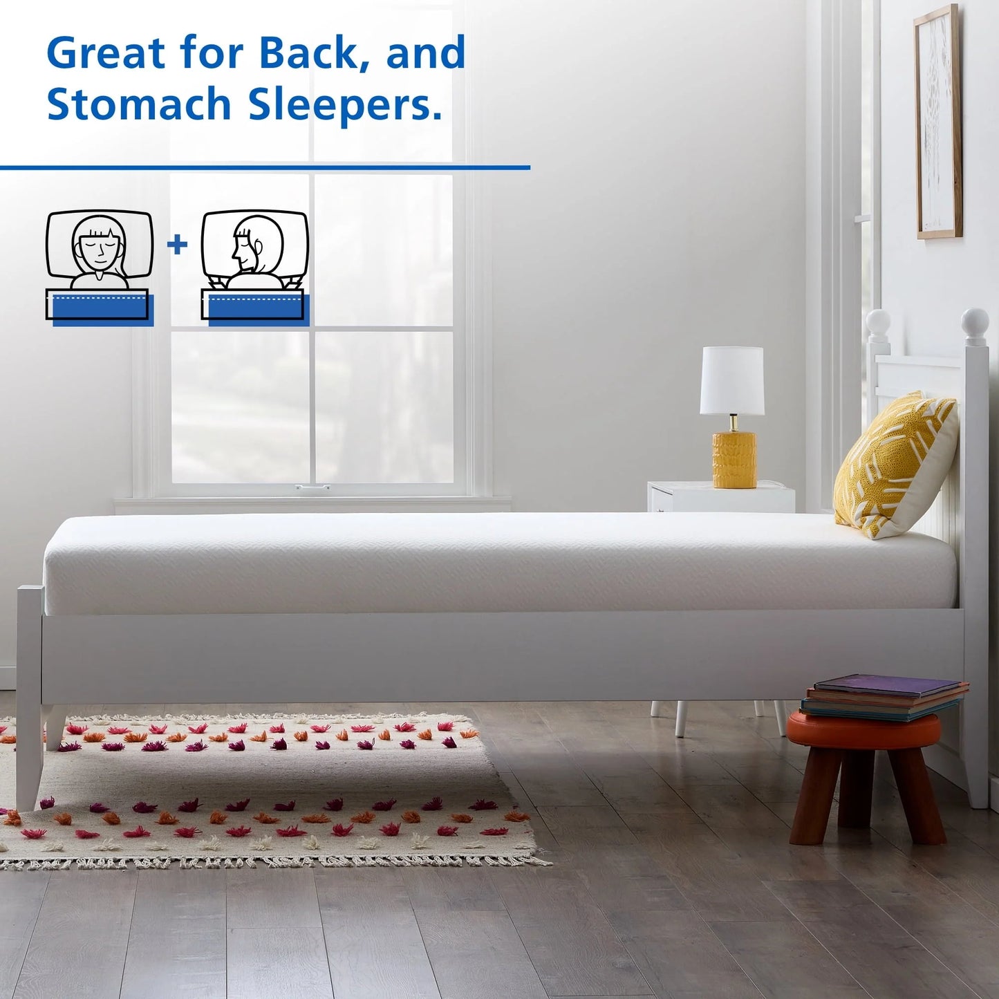 Mainstays 6 inch Memory Foam Mattress, Twin