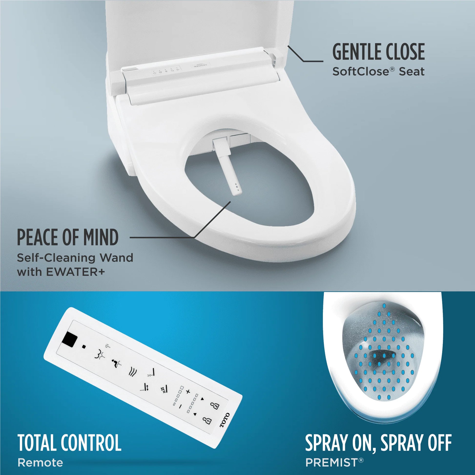 TOTO WASHLET C5 Electronic Bidet Toilet Seat with PREMIST and EWATER+ Wand Cleaning, Elongated, Sedona Beige - SW3084#12