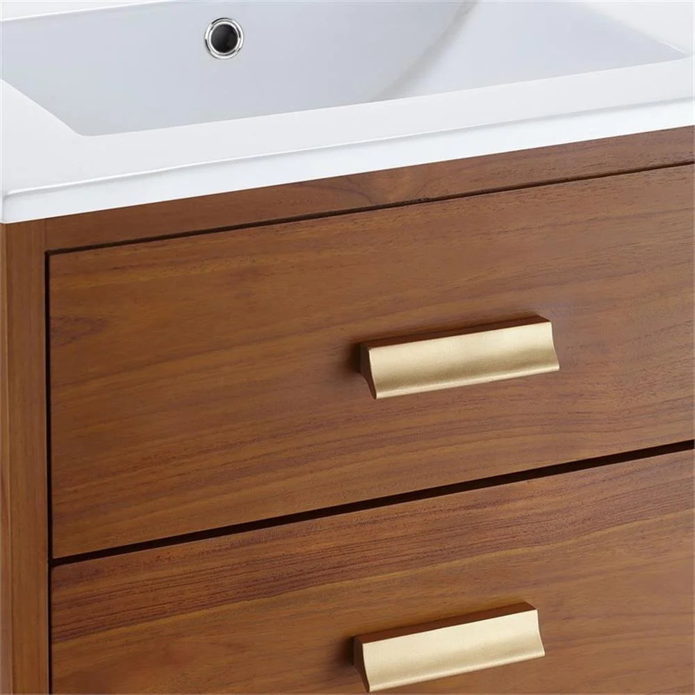 Modway Cassia 24" Bathroom Vanity in Natural White