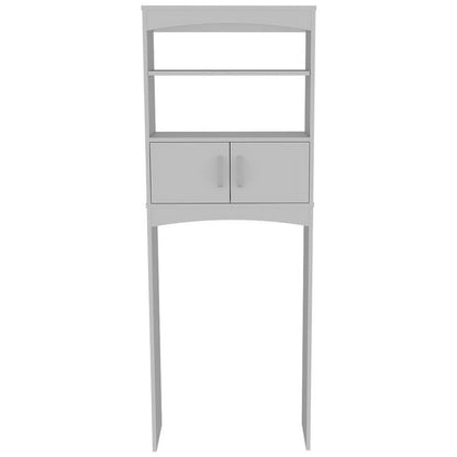 Dasyfly Freestanding Bathroom Over-The-Toilet Storage, Wood Bathroom Space Saver - Espresso