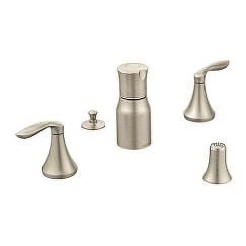 Moen T5220 Chrome two-handle bidet faucet