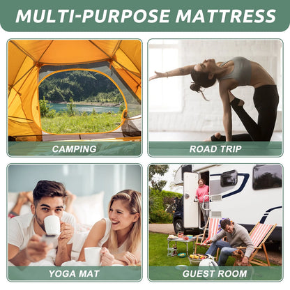 Slsy Futon Mattress 4" Soft and Supportive Twin Mattress Pad with Storage Bag
