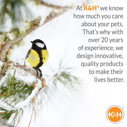 K& H Pet Products Ice Eliminator Super Birdbath Deicer Natural Super 80 Watts