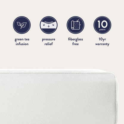 Best Price Mattress Signature 6" Green Tea Memory Foam Mattress, Full