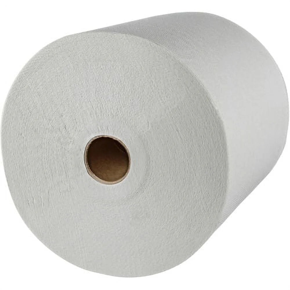 Scott Hard Roll Towels 8" x 425 ft - White - Paper - Absorbent, Nonperforated - 12/Carton