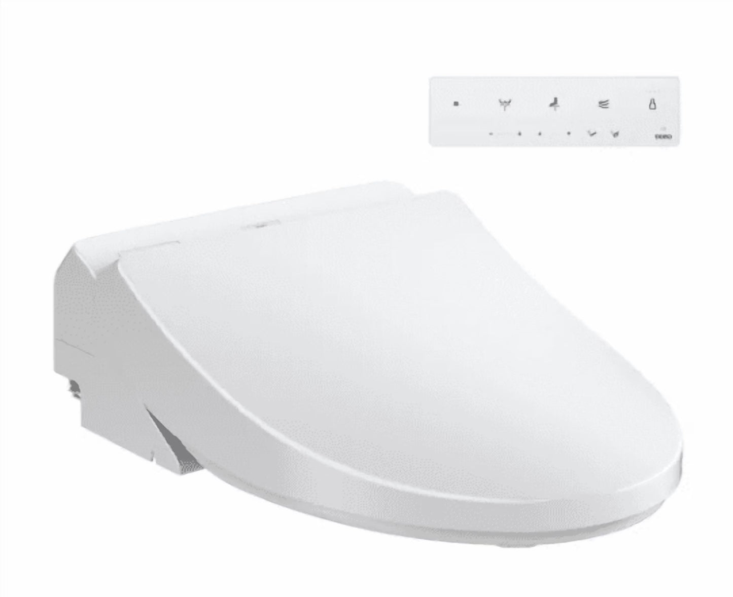 TOTO Washlet Elongated Bidet Seat with SoftClose Lid T1SW2491#01