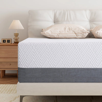 Queen Mattress, Madinog 10" Medium Memory Foam Mattress, Mattress in a box