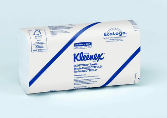 Paper Towel Kleenex Scottfold Z Fold 9.4 X 12.4 Inch Case of 25 - 6 Pack