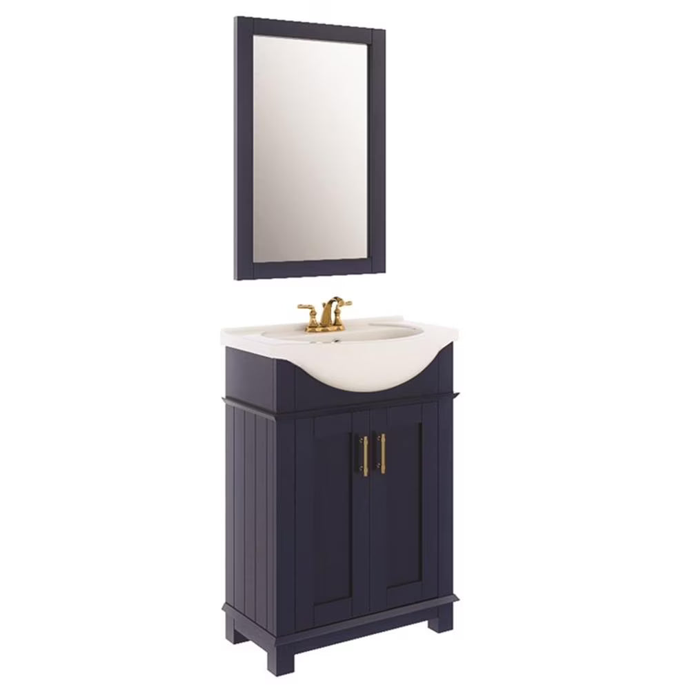 Fresca Hartford 24" White Traditional Bathroom Vanity