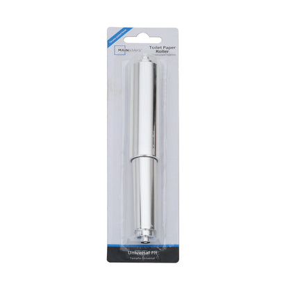 Mainstays Chrome-Plated Plastic Toilet Paper Holder Universal 1" Round