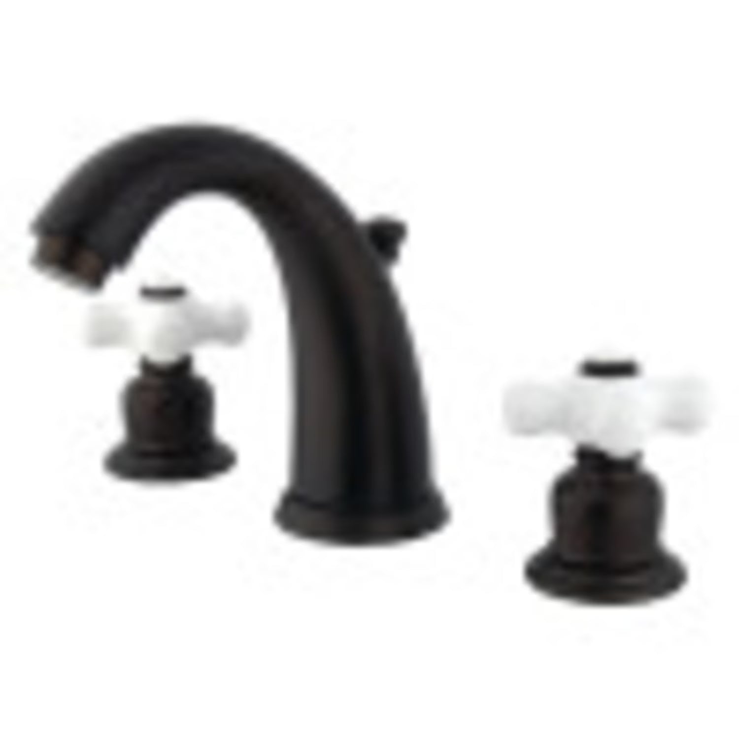 Kingston Brass KB988PX Victorian 2-Handle 8 in. Widespread Bathroom Faucet, Brushed Nickel