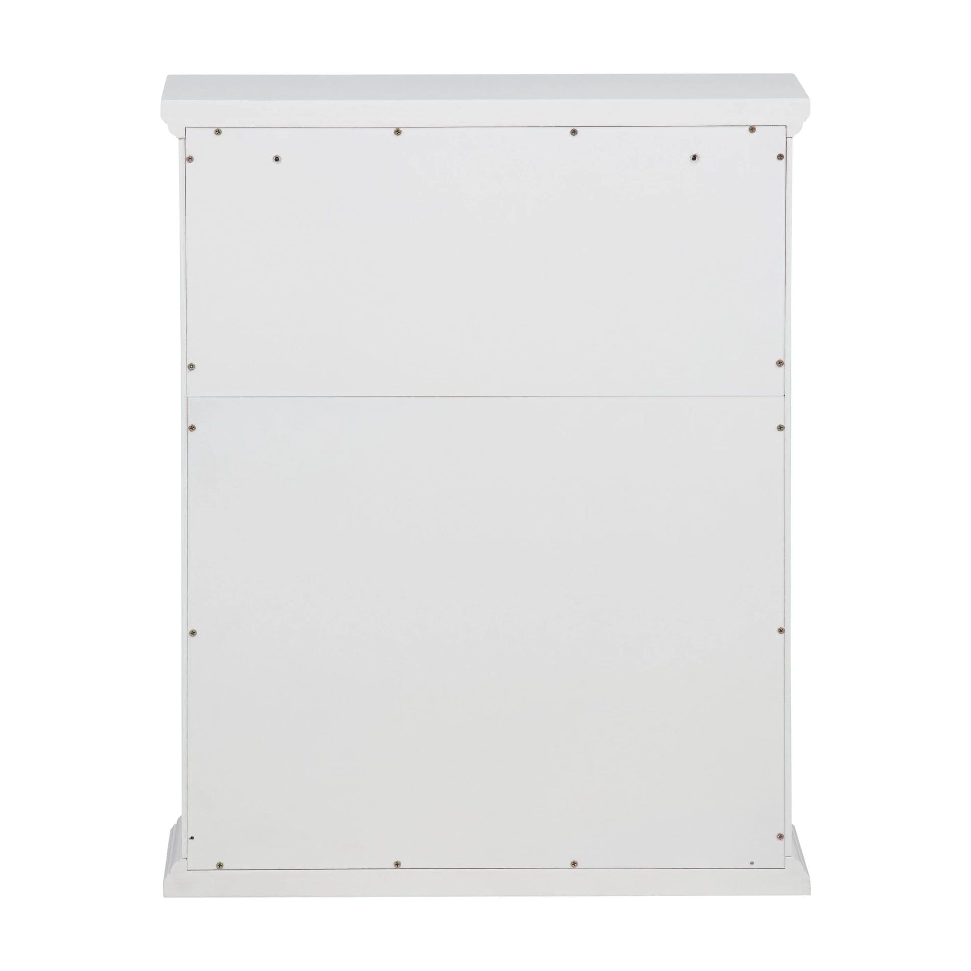 Linon Serenity Bathroom Medicine Cabinet, White