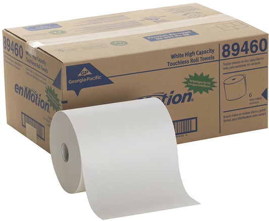 Georgia-Pacific enMotion Paper Towel enMotion Roll 10" X 800 Foot Rolls, (Case of 6) (Pack of 3)