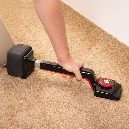 Roberts 10-422BK 17.5-21.5 in. Deluxe High Profile Carpet Knee Kicker with Extra Thick Bumper, Black