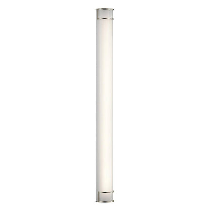 1 Light Linear Bath Vanity Approved For Damp Locations With Transitional Inspirations 4.5 Inches Tall By 36.5 Inches Wide Kichler Lighting 11143Niled