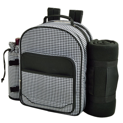 Picnic at Ascot Bold Picnic Backpack for 2 with Blanket